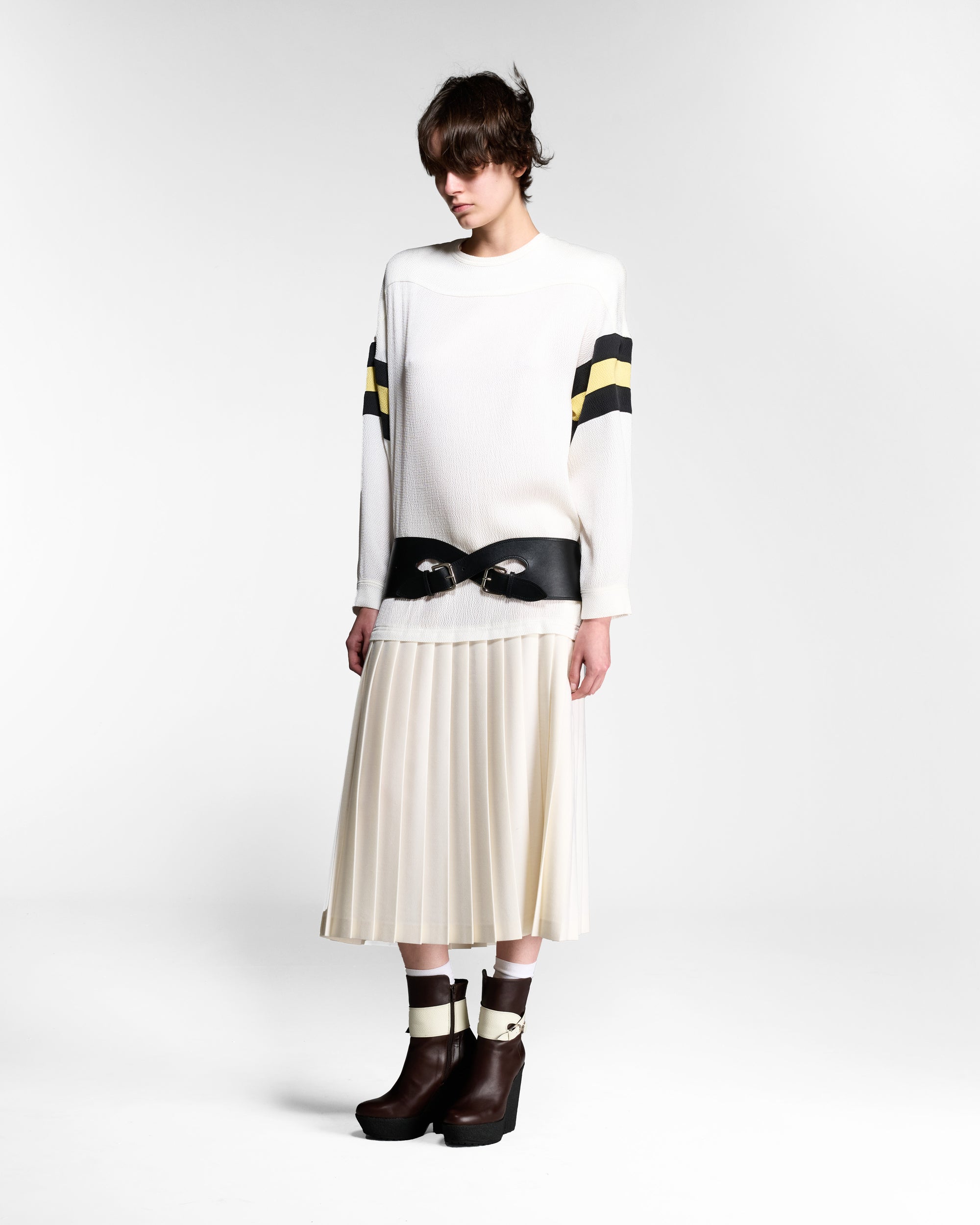 Stadium Dress in White