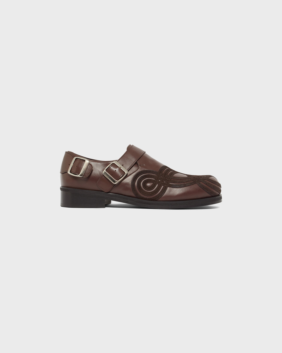 Braided Biker Derby in Brown