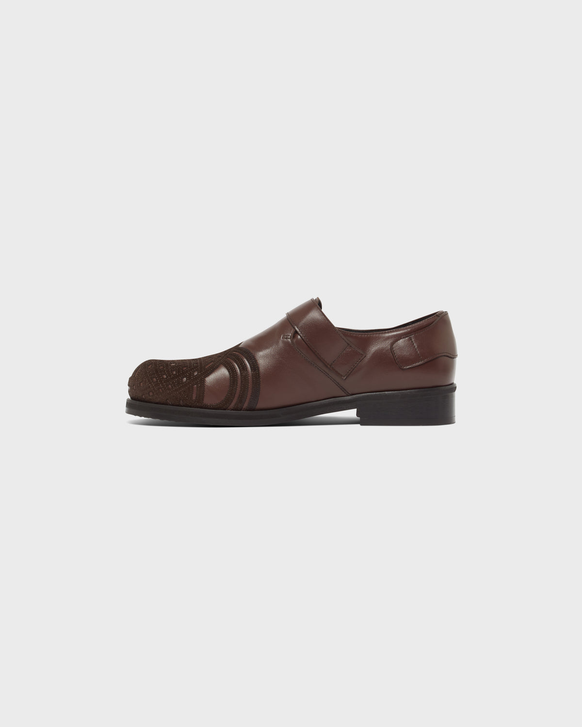 Braided Biker Derby in Brown
