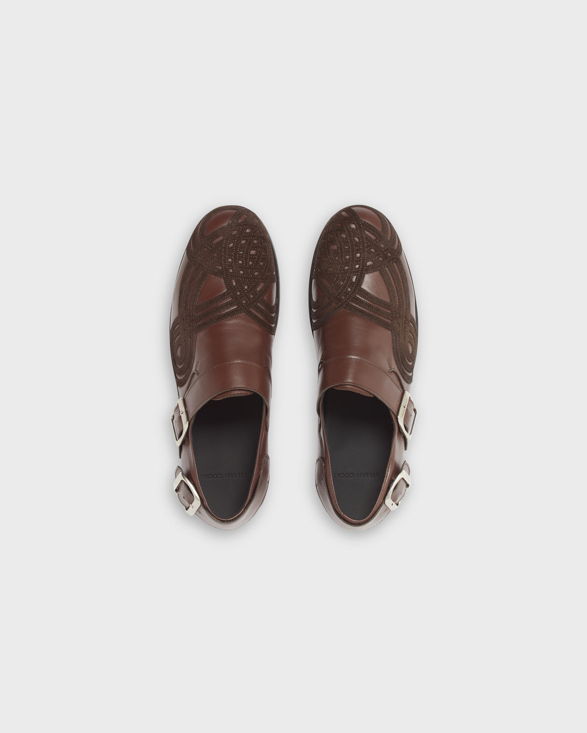 Braided Biker Derby in Brown