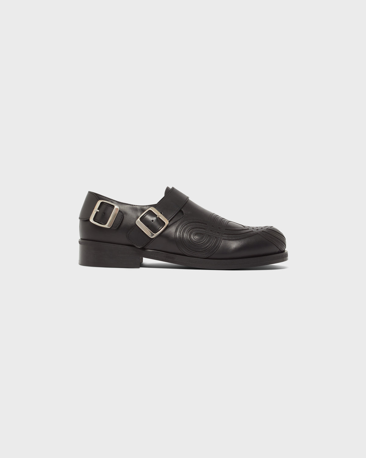 Braided Biker Derby in Black