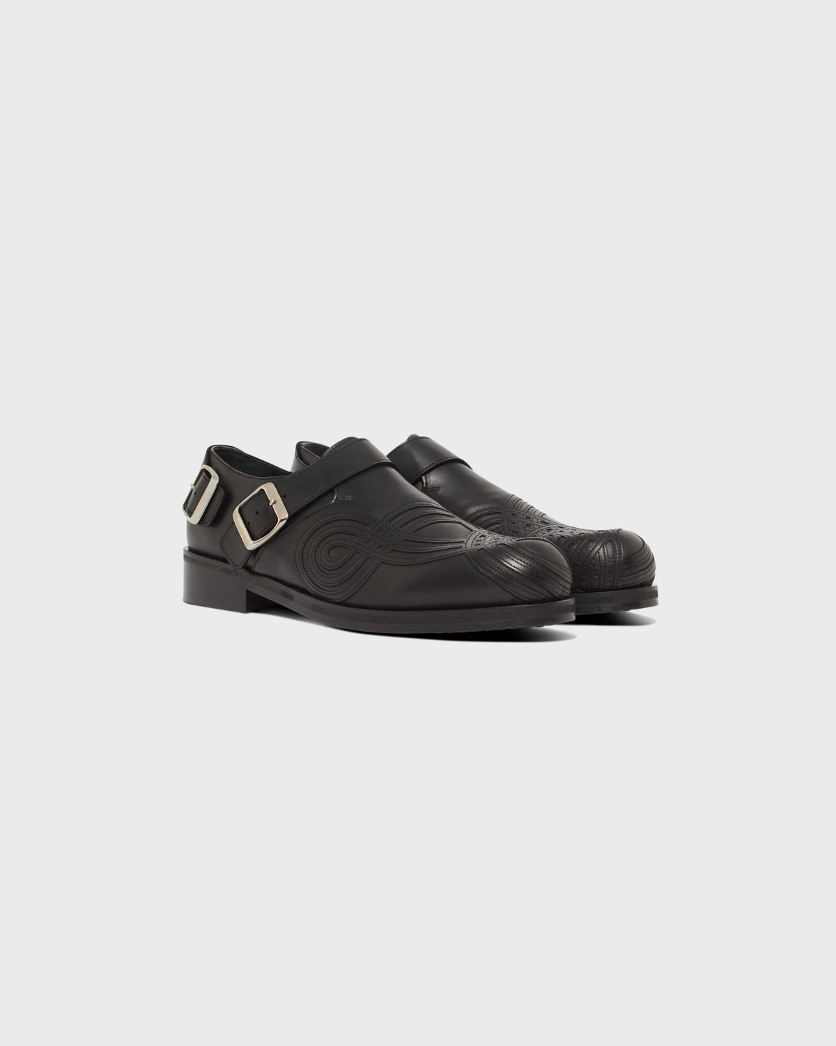 Braided Biker Derby in Black