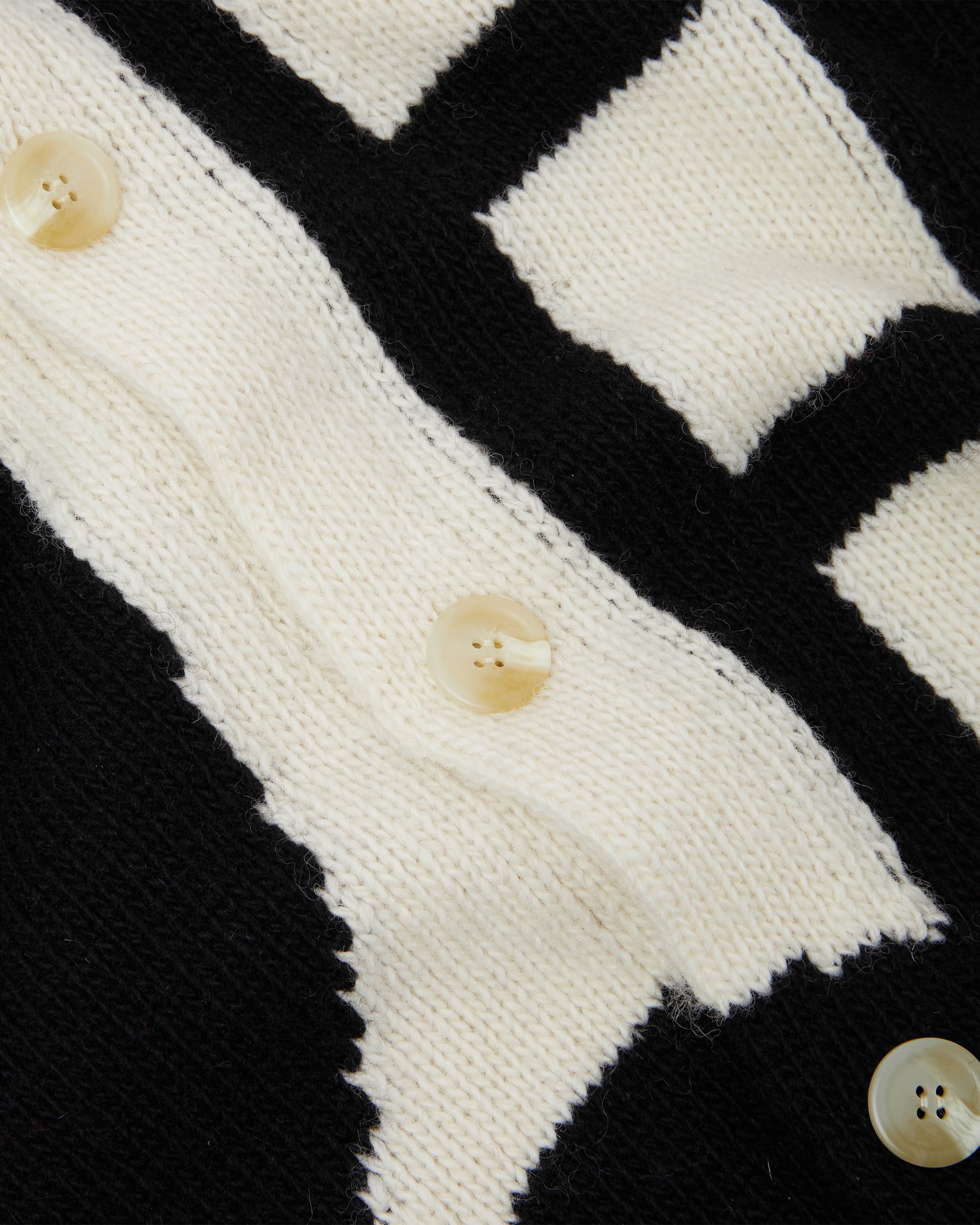 STEFAN COOKE Gothic Font Cardigan in Cream & Black – Stefan Cooke