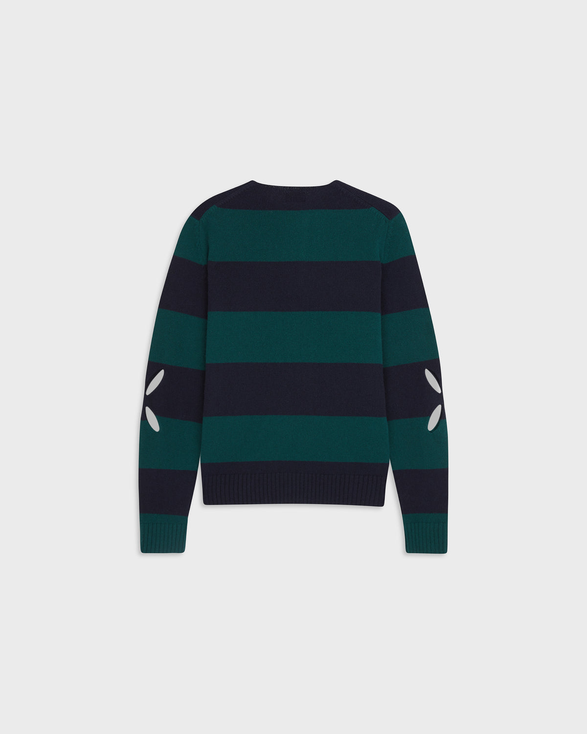 Rugby Jumper in Navy & Green