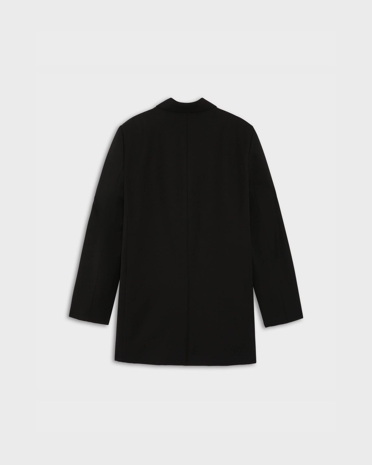 Slashed Coat in Black