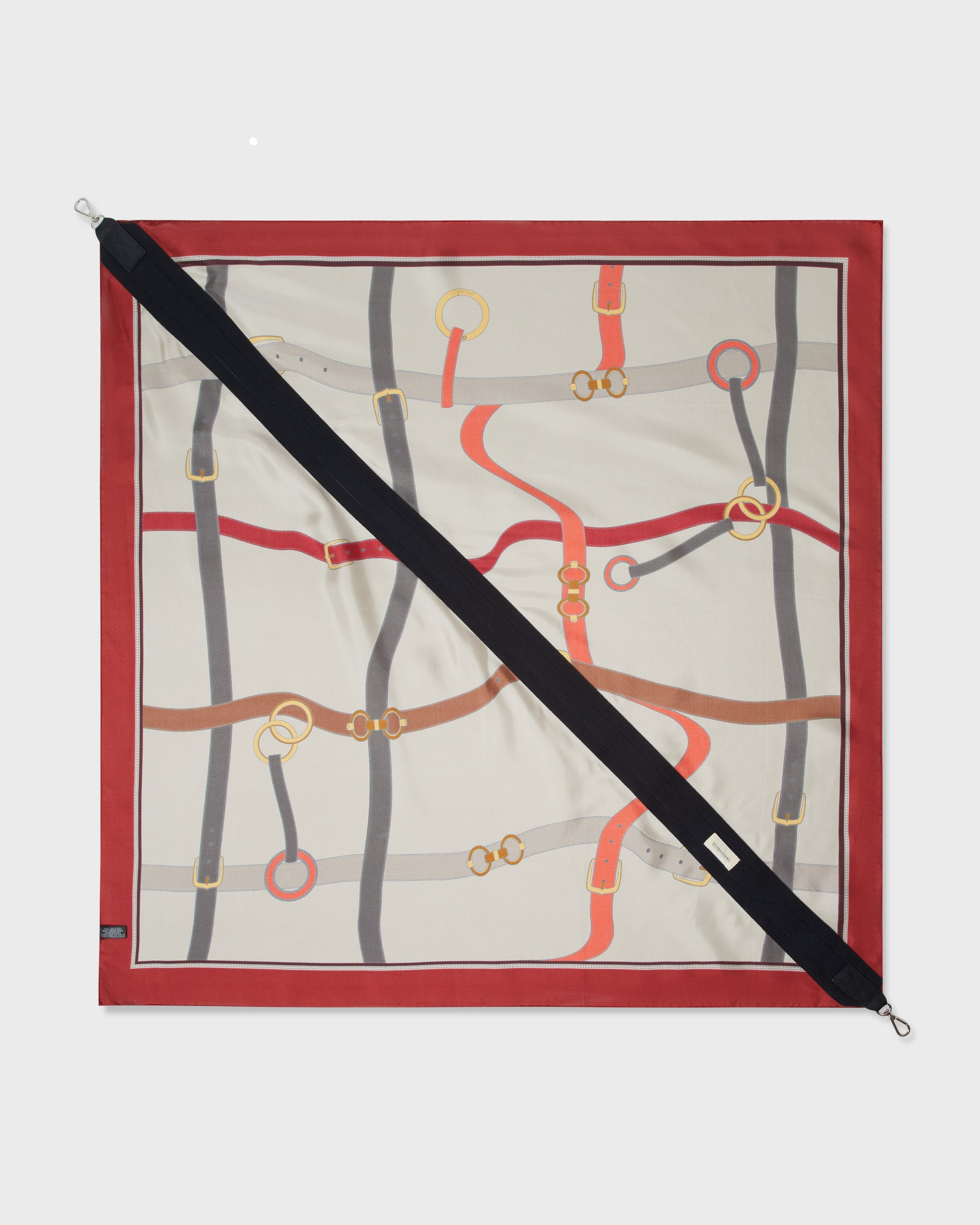 Vintage Silk Scarf Strap