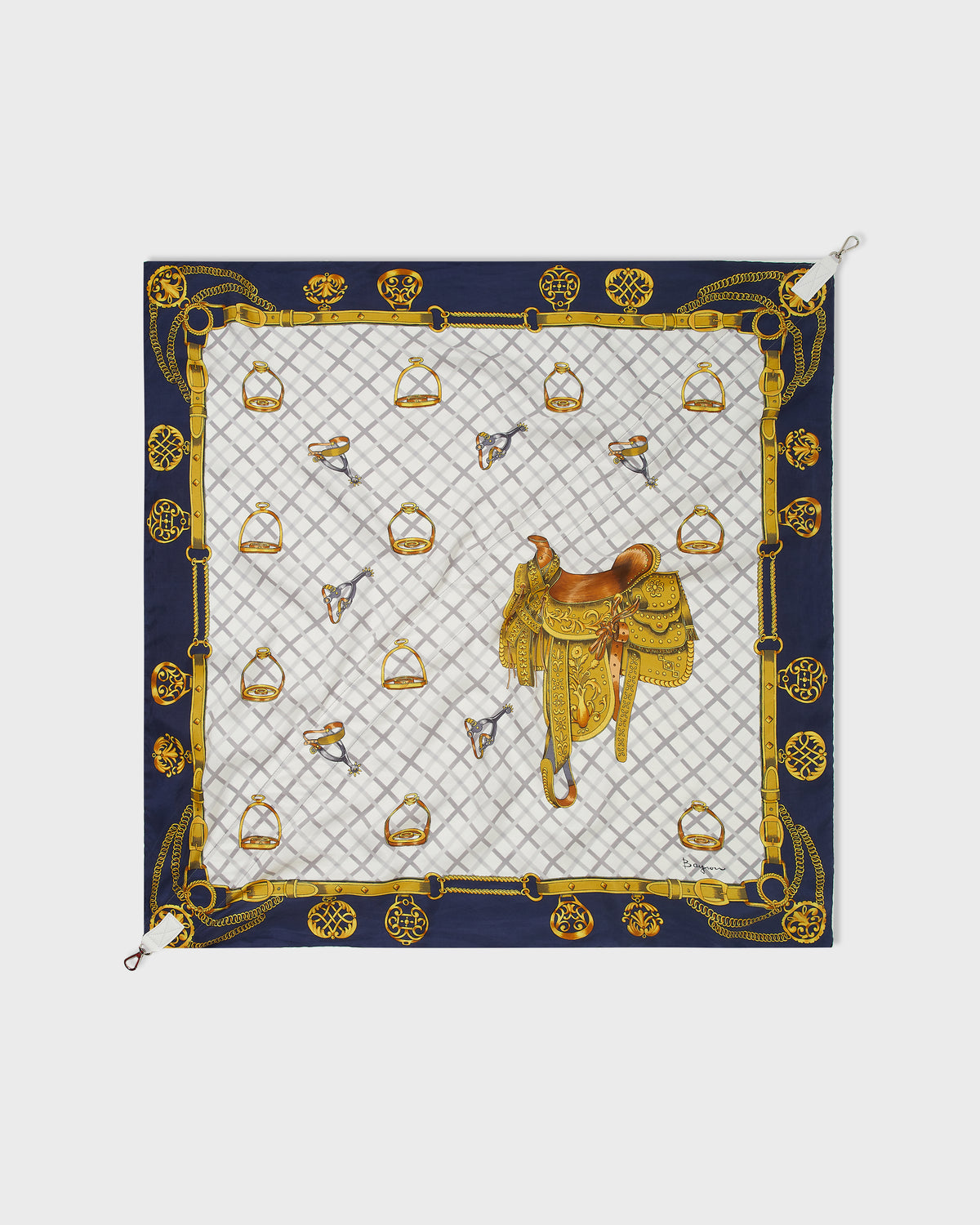Vintage Silk Scarf Strap