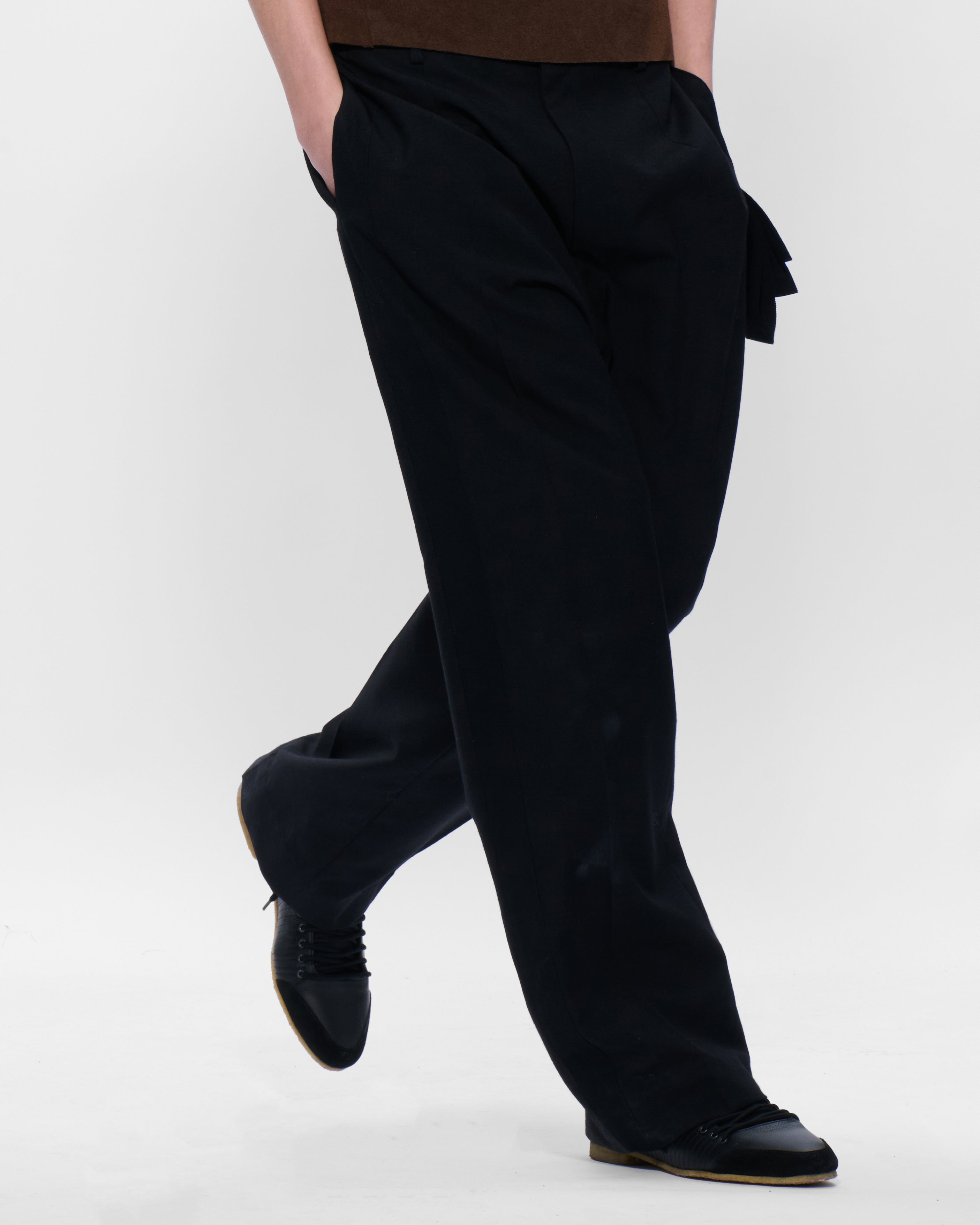 『Stefan Cooke』black zip pocket trousers Stefan Cooke Black Zip Pocket Trousers – BlackSkinny