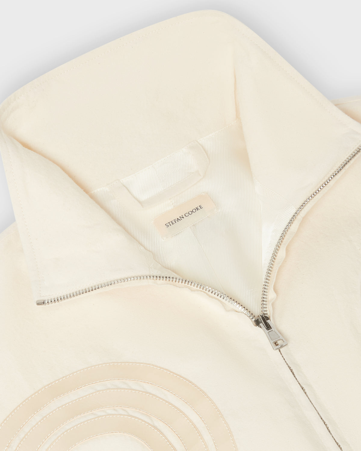 Braided Jacket in Cream