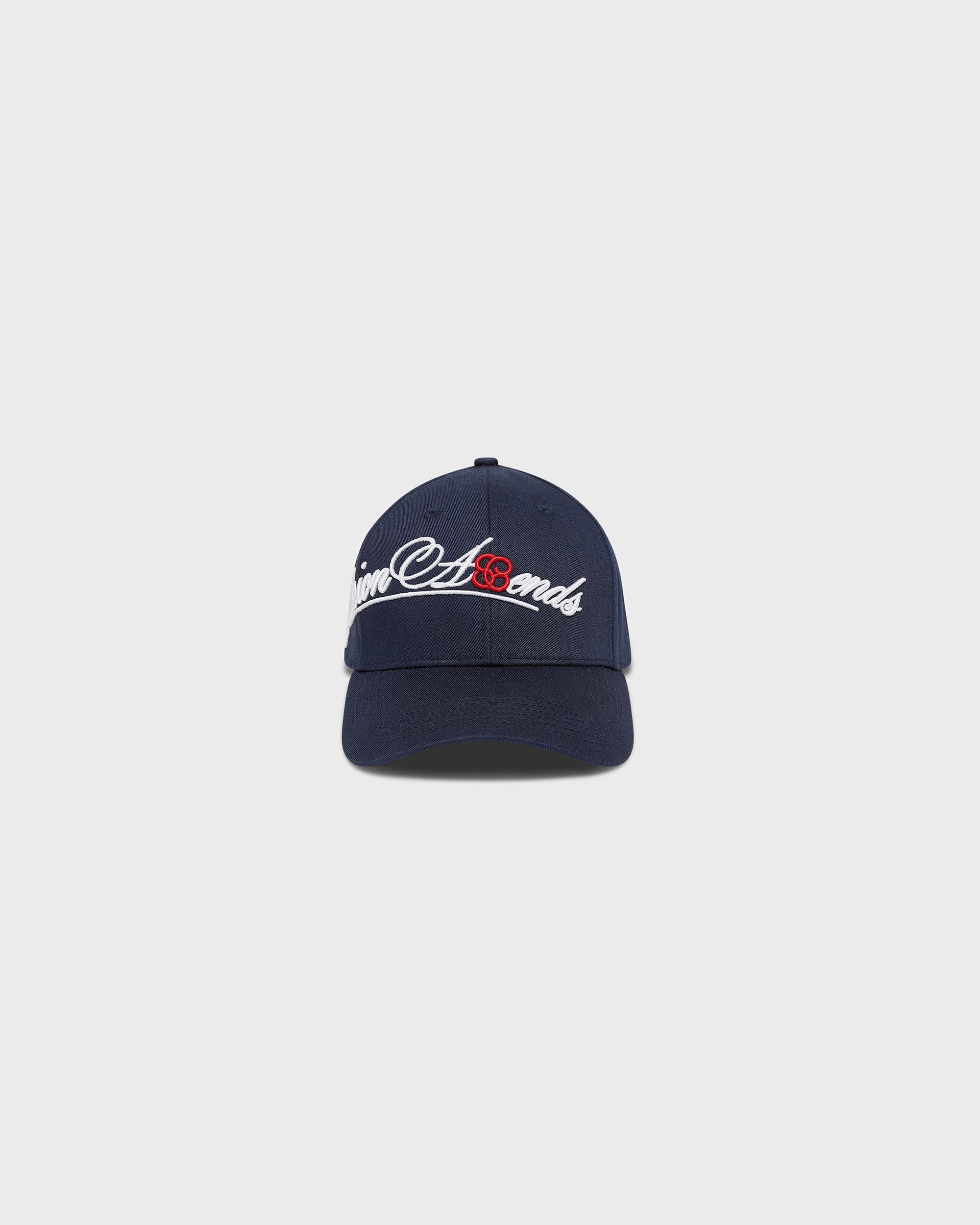 Monogram Cap in Navy