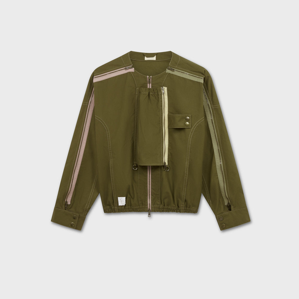 Airshow Windbreaker in Olive