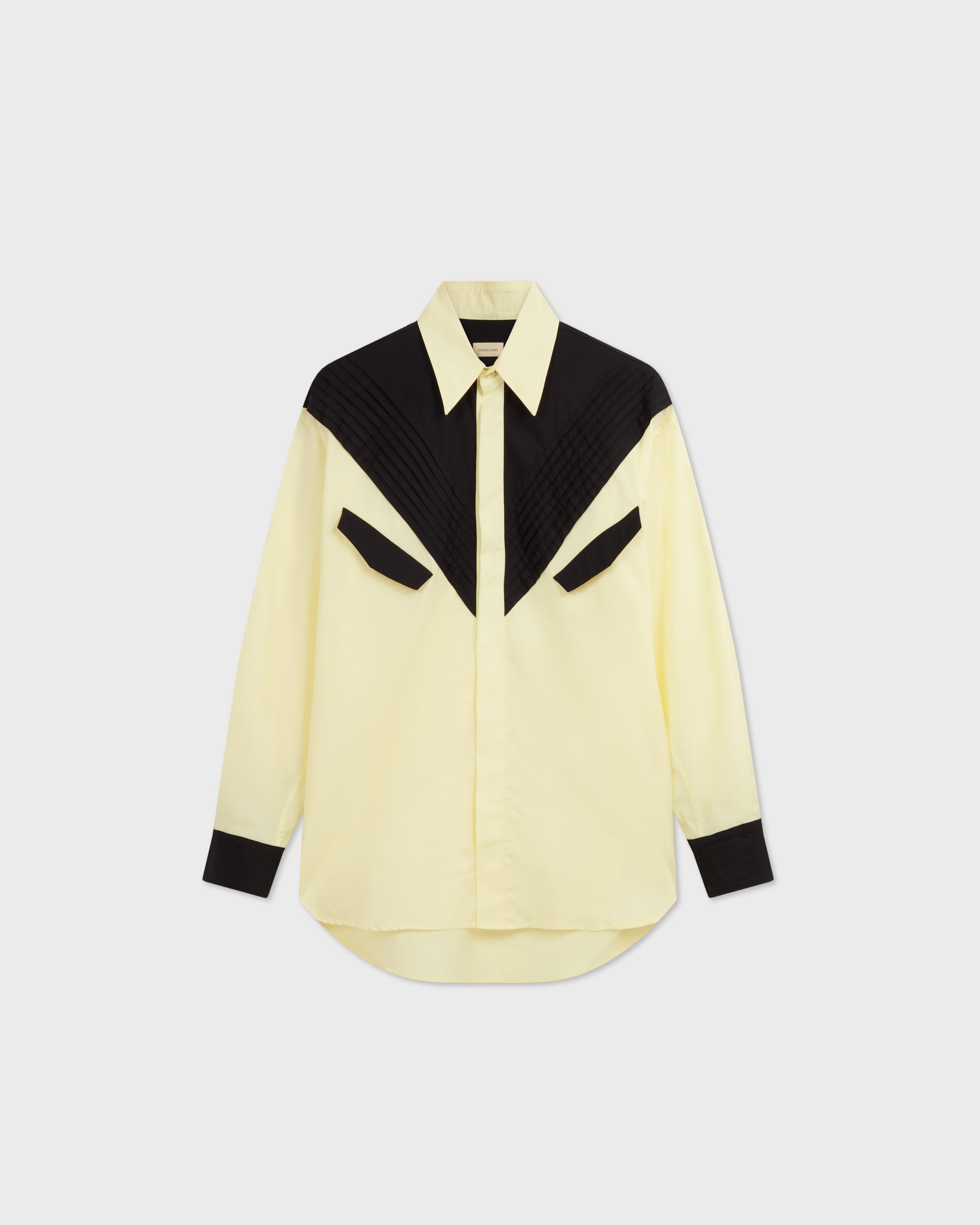 Chevron Shirt in Yellow