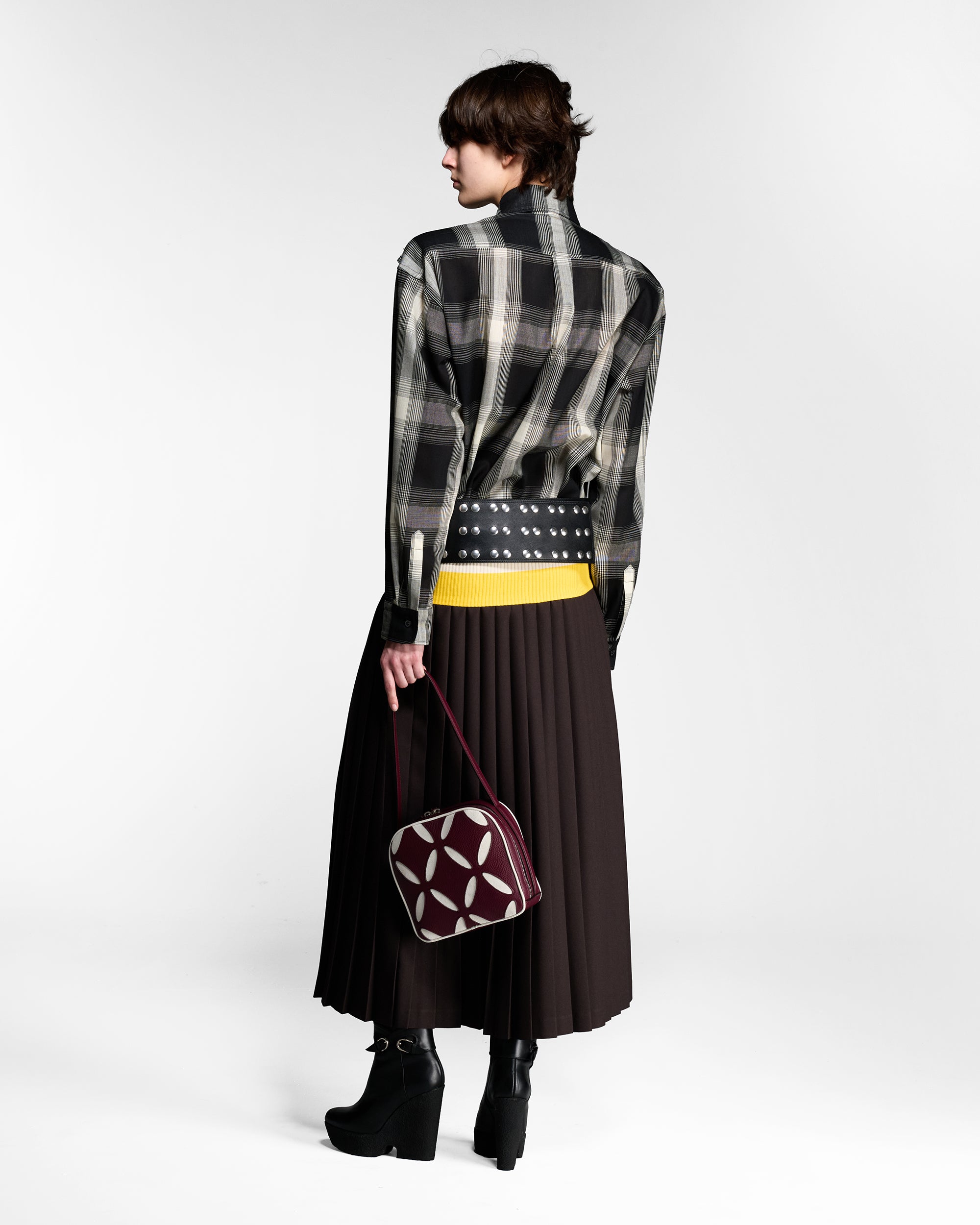 Match Skirt in Brown