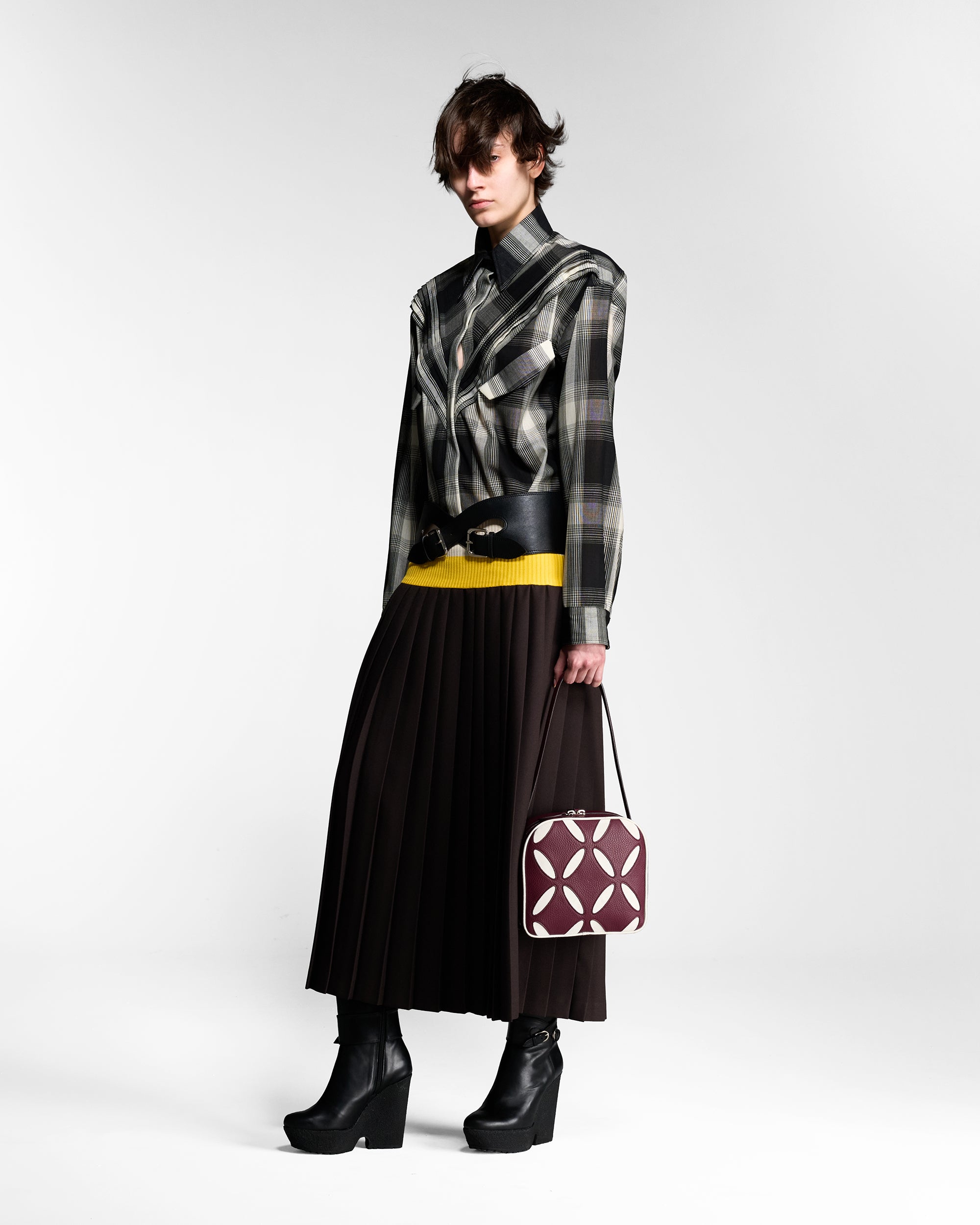 Match Skirt in Brown