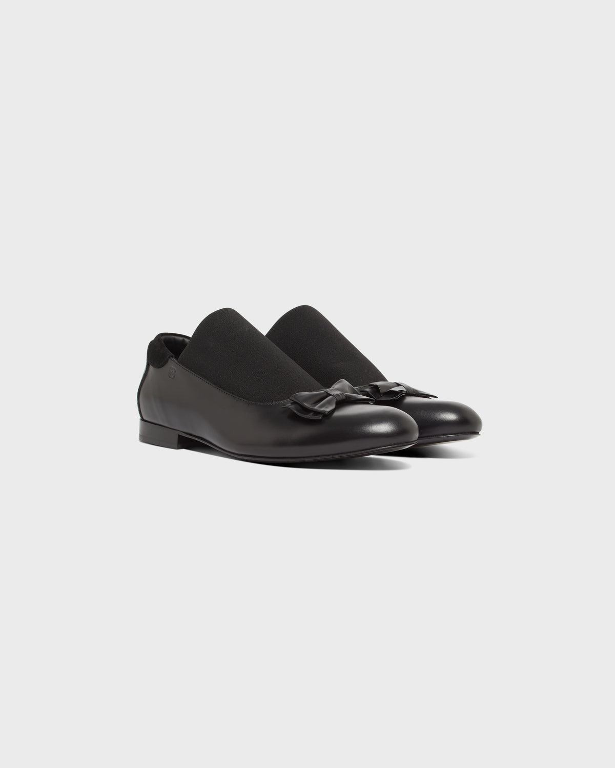 Elastic Opera Shoe in Black