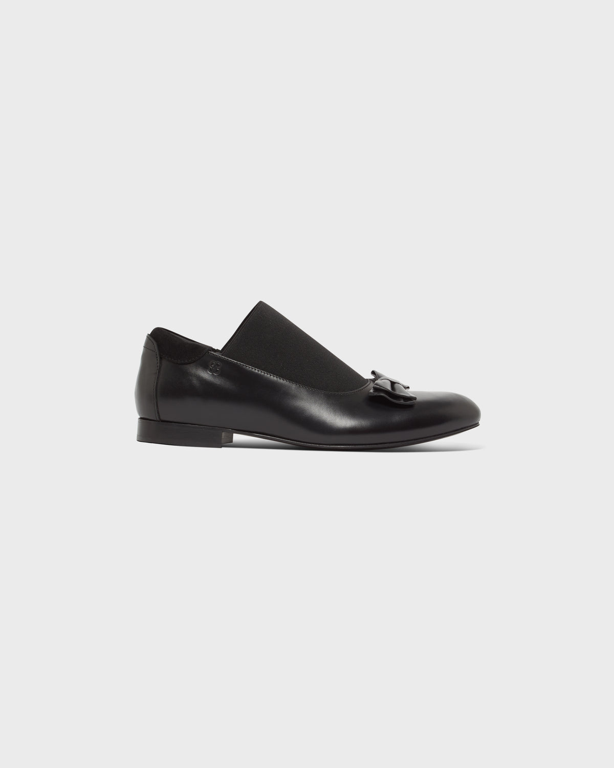 STEFAN COOKE Elastic Opera Slipper in Black Leather – Stefan Cooke