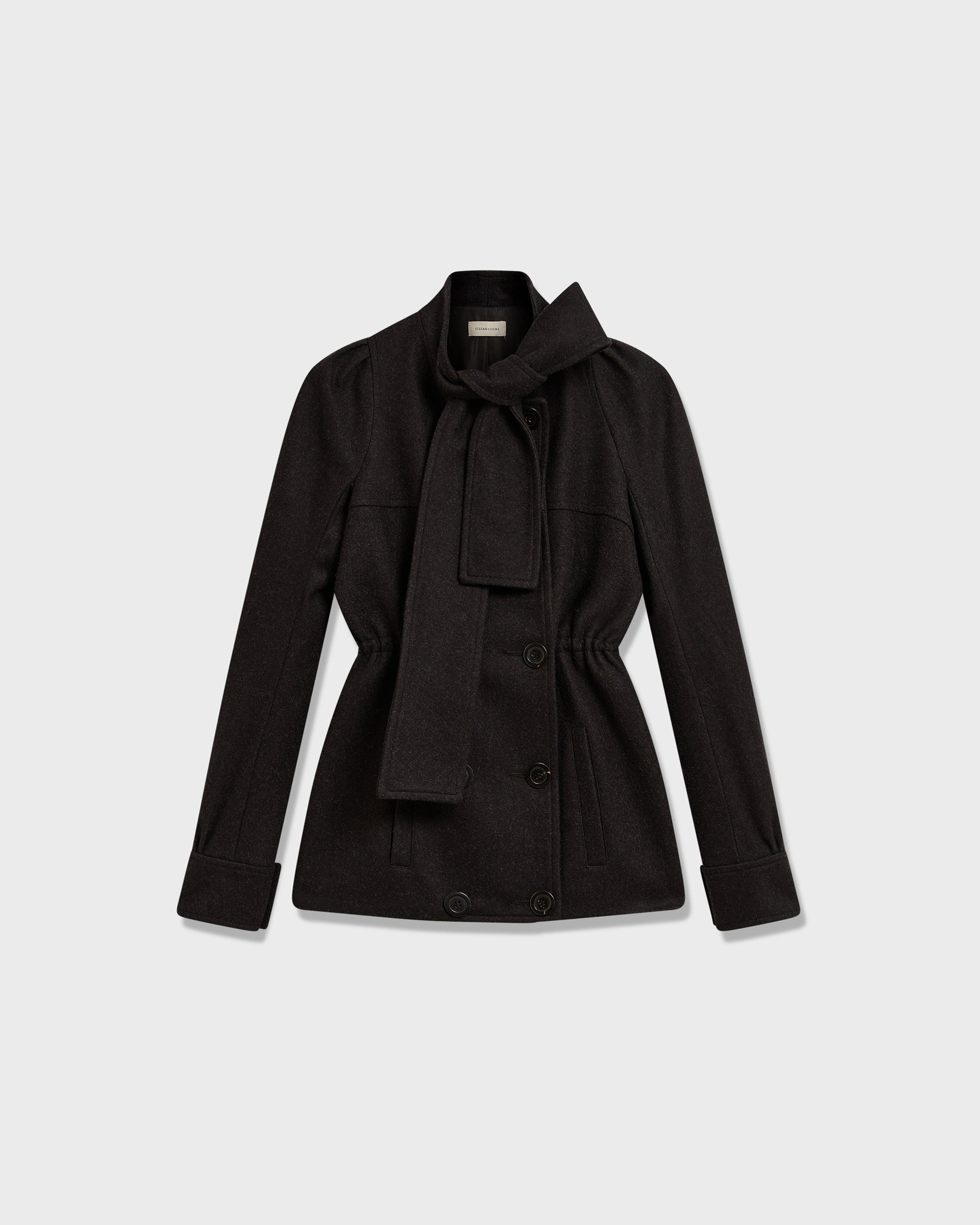 bow-neck-jacket-charcoal-front